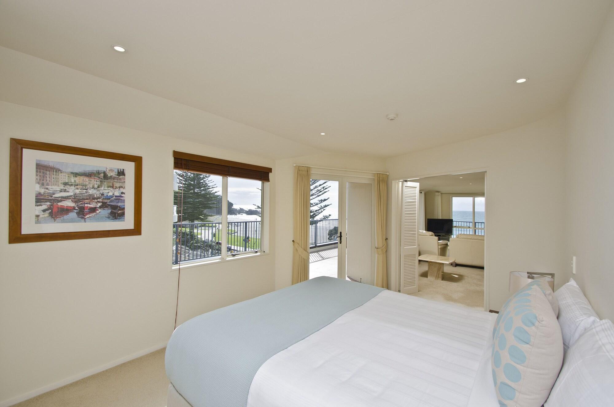 Pavilion Beachfront Apartments Mount Maunganui Bagian luar foto