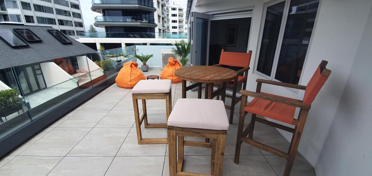 Pavilion Beachfront Apartments Mount Maunganui Bagian luar foto