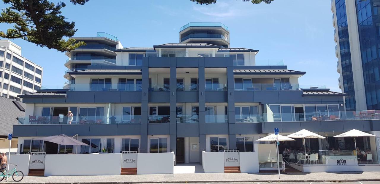 Pavilion Beachfront Apartments Mount Maunganui Bagian luar foto