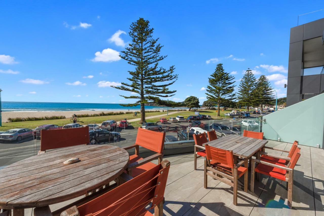 Pavilion Beachfront Apartments Mount Maunganui Bagian luar foto