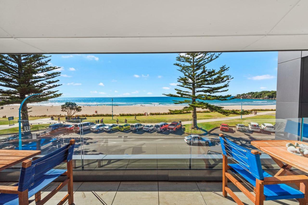 Pavilion Beachfront Apartments Mount Maunganui Bagian luar foto