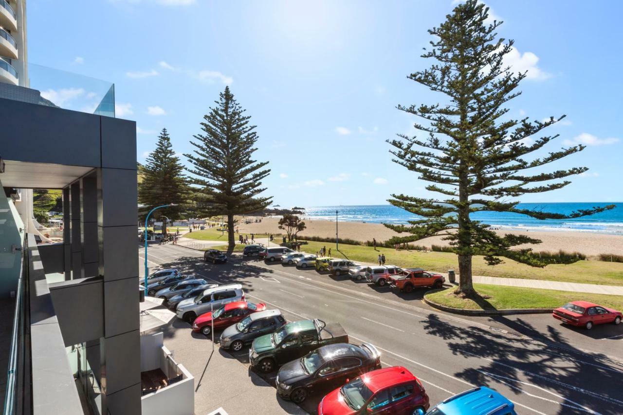 Pavilion Beachfront Apartments Mount Maunganui Bagian luar foto