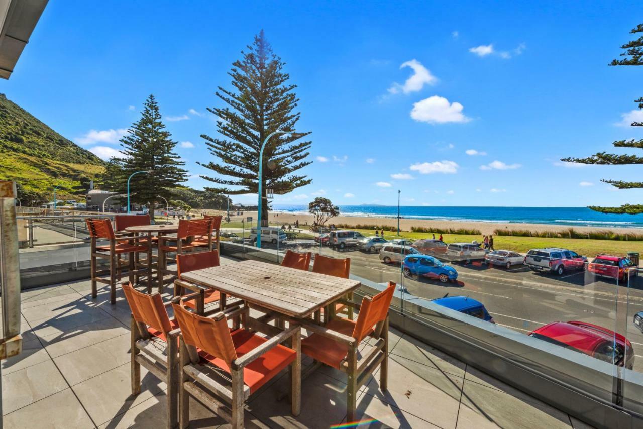 Pavilion Beachfront Apartments Mount Maunganui Bagian luar foto